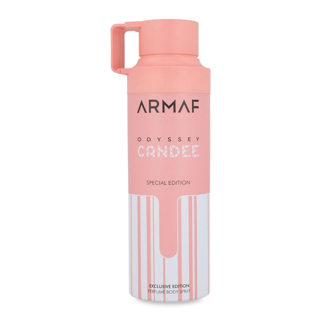 Armaf Odyssey Candee Special Edition – Fruity, Floral, Gourmand, Woody – Perfume Body Spray for Women