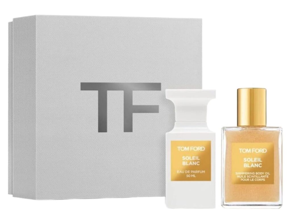 Tom Ford Private Blend Soleil Blanc 2 Piece Set - Eau De Parfum and Shimmering Body Oil