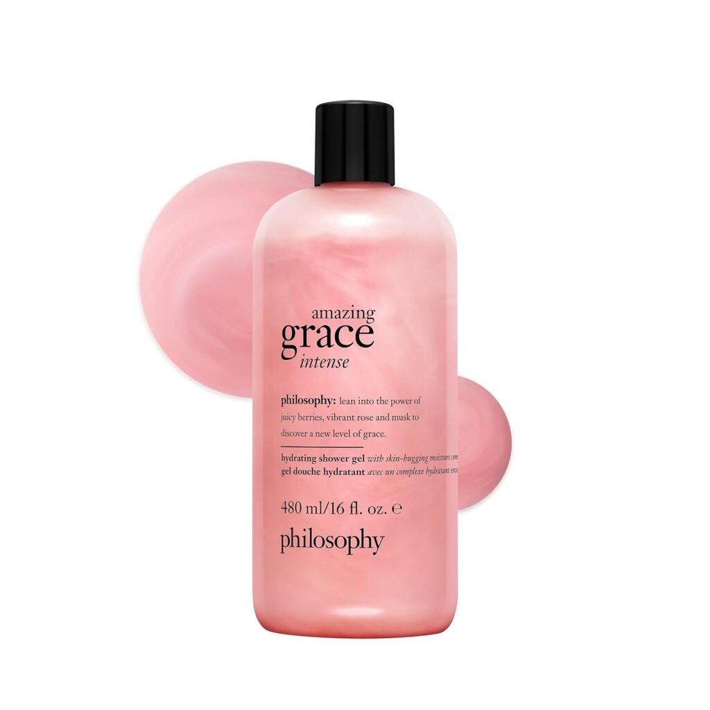 philosophy amazing grace hydrating bath & shower gels - efficiently cleanses, soothes & comforts dry skin - vegan formula